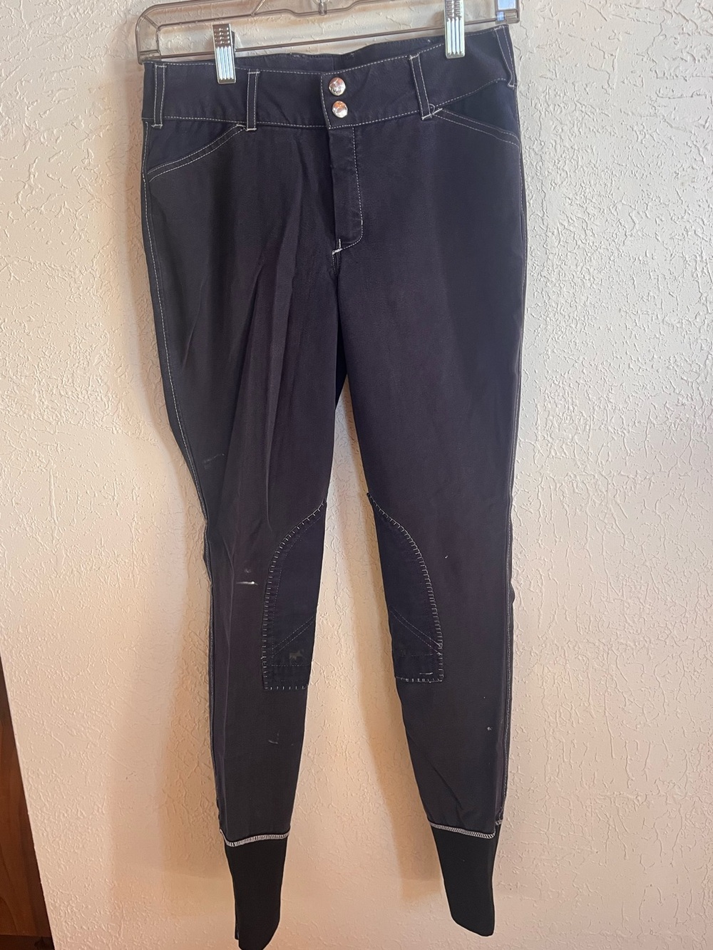Children’s Navy Equine Couture Knee Patch Breeches